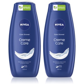 NIVEA Creme Care gel cremos pentru dus ambalaj economic 2 x 500 ml - imagine 2